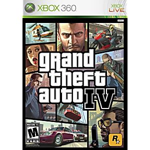 Grand Theft Auto IV Microsoft Xbox 360 Game - Map & Manual from 2P Gaming