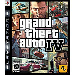 Grand Theft Auto IV Sony PS3 PlayStation 3 Game + Map from 2P Gaming