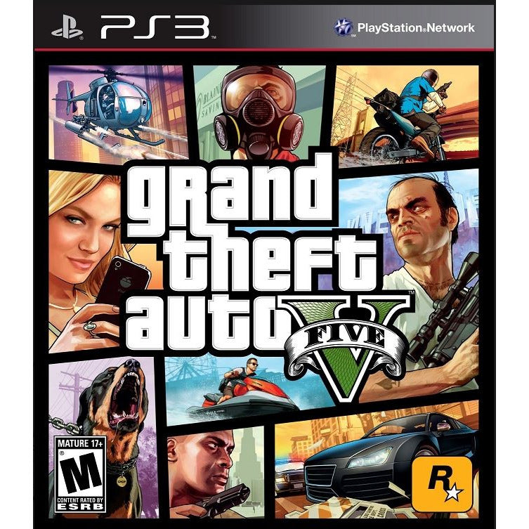 Grand Theft Auto V GTAV Sony PS3 PlayStation 3 Game from 2P Gaming