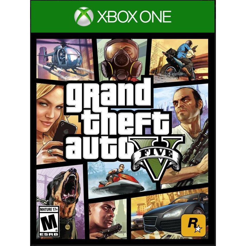 Grand Theft Auto V Microsoft Xbox One Game from 2P Gaming