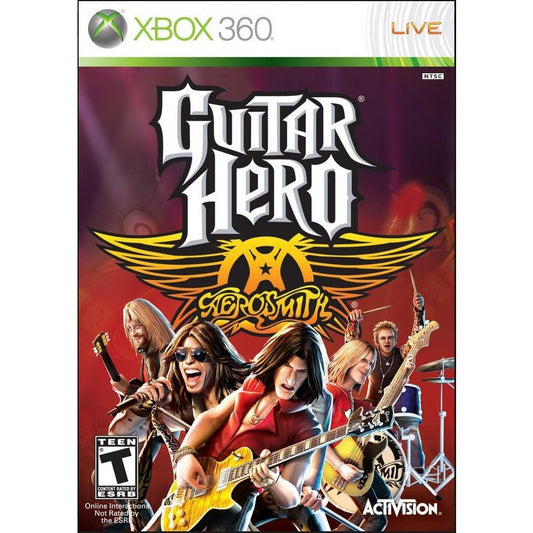 Guitar Hero Aerosmith Microsoft Xbox 360 Game from 2P Gaming