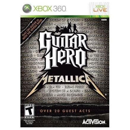 Guitar Hero Metallica Microsoft Xbox 360 Game from 2P Gaming