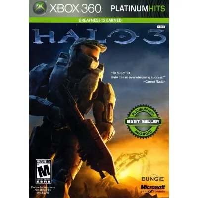 Halo 3 Platinum Hits Microsoft Xbox 360 Game from 2P Gaming