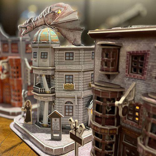 Harry Potter Diagon Alley 3D Model Puzzle Kit from 2P Gaming