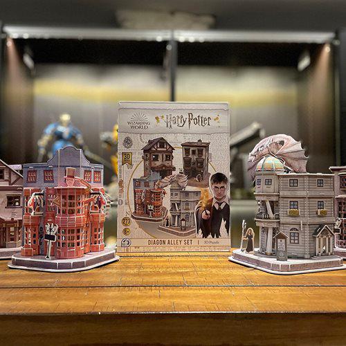 Harry Potter Diagon Alley 3D Model Puzzle Kit from 2P Gaming