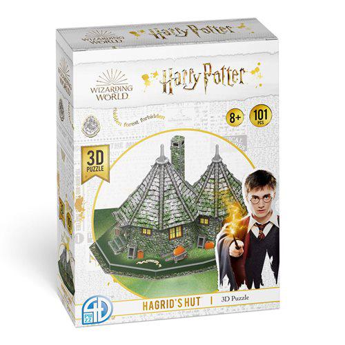 Harry Potter Hagrid's Hut 3D Model Puzzle Kit from 2P Gaming