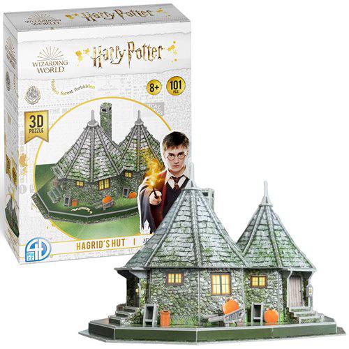 Harry Potter Hagrid's Hut 3D Model Puzzle Kit from 2P Gaming
