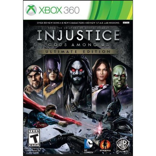 Injustice Gods Among Us Ultimate Edition Microsoft Xbox 360 Game from 2P Gaming