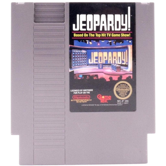 Jeopardy Nintendo Entertainment NES Game from 2P Gaming