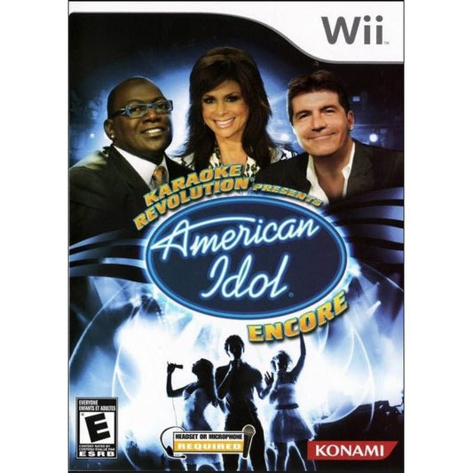 Karaoke Revolution American Idol Encore Nintendo Wii Game from 2P Gaming