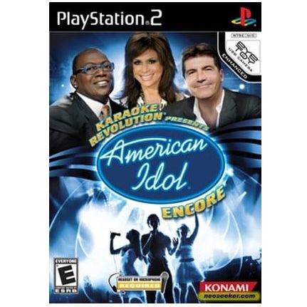 Karaoke Revolution American Idol Encore PlayStation 2 PS2 Game from 2P Gaming