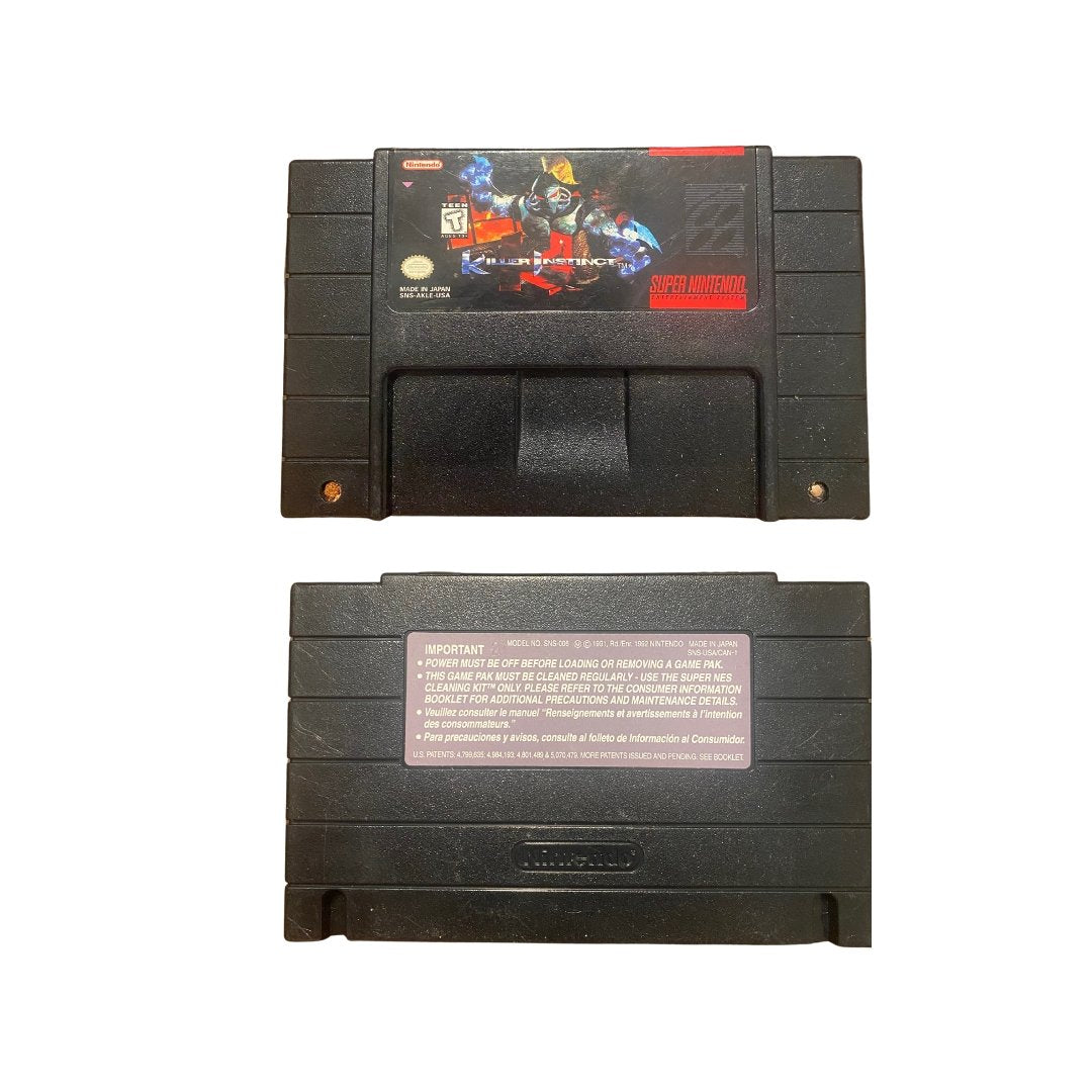 Killer Instinct SNES Super Nintendo Game from 2P Gaming