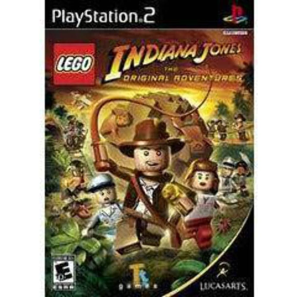 Lego Indiana Jones The Original Adventures PlayStation 2 PS2 Game from 2P Gaming