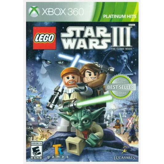 LEGO Star Wars 3 III The Clone Wars Platinum Hits Microsoft Xbox 360 Game from 2P Gaming