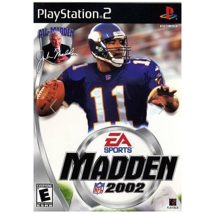 Madden 2002 Football Sony PlayStation 2 PS2 Game from 2P Gaming