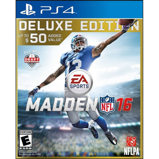 Madden NFL 16 Deluxe Edition Sony PS4 PlayStation 4 Game from 2P Gaming