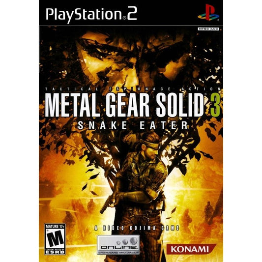 Metal Gear Solid 3 Snake Eater Sony PlayStation 2 PS2 Game from 2P Gaming