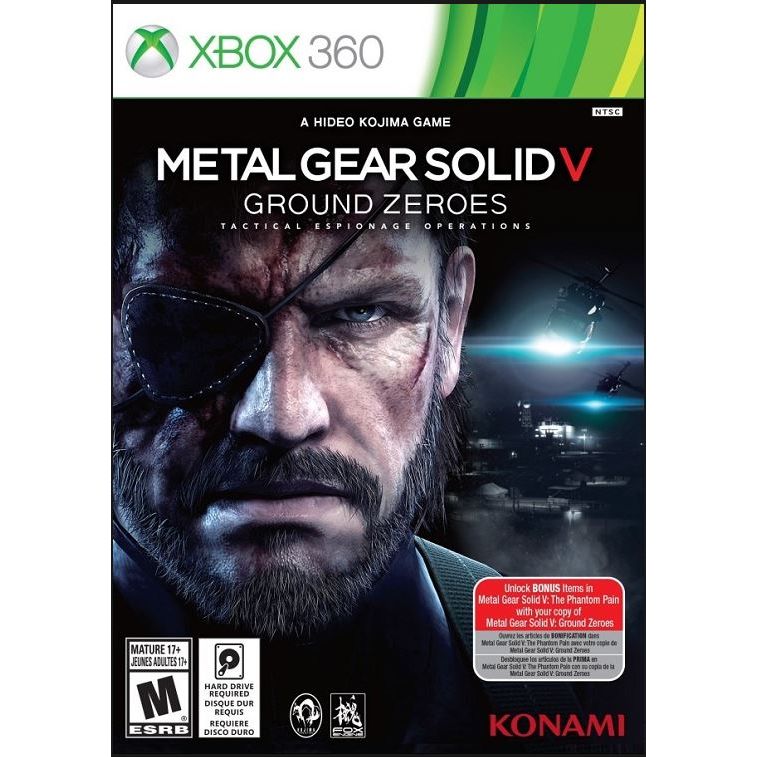 Metal Gear Solid V Ground Zeroes Microsoft Xbox 360 Game from 2P Gaming