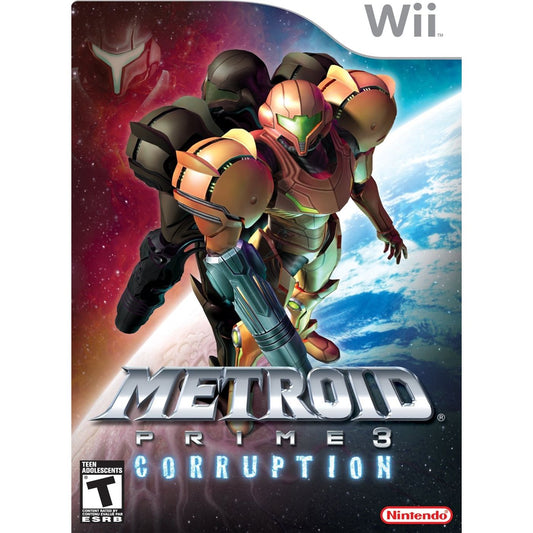 Metroid Prime 3 Corruption Nintendo Wii Game from 2P Gaming