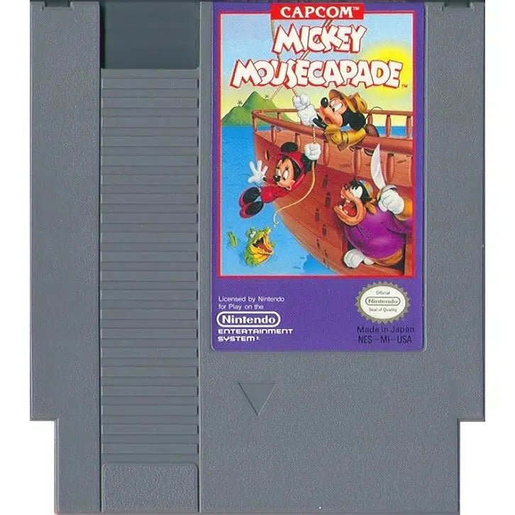 Mickey Mousecapade Nintendo NES Game from 2P Gaming