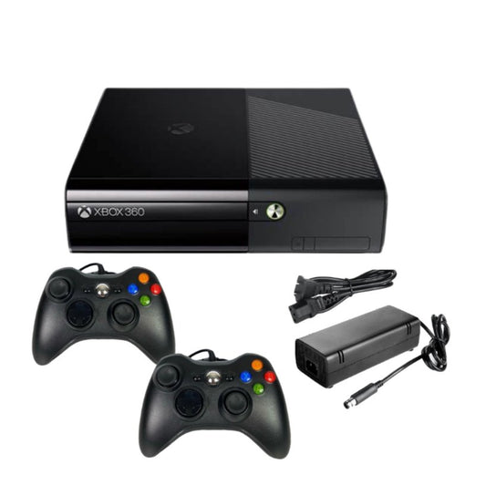 Microsoft Xbox 360 E Console With 2 Controllers from 2P Gaming