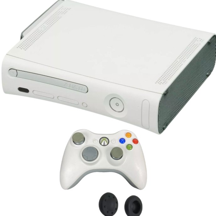 Microsoft Xbox 360 Launch 20GB White Console Bundle from 2P Gaming