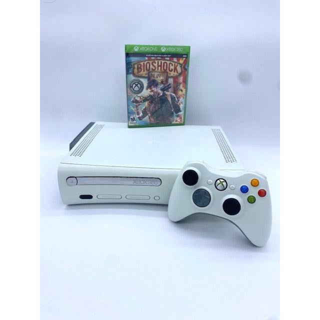 Microsoft Xbox 360 White Console Bundle, New Bioshock Infinite from 2P Gaming