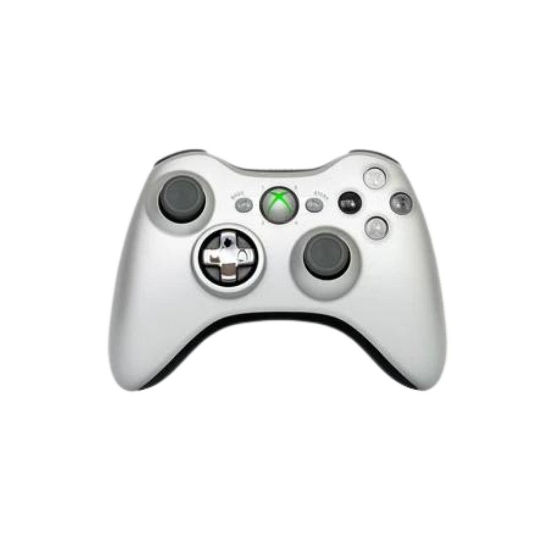 Official Microsoft Xbox 360 Platinum Chrome Wireless Controller 1403 outlet OEM Tested