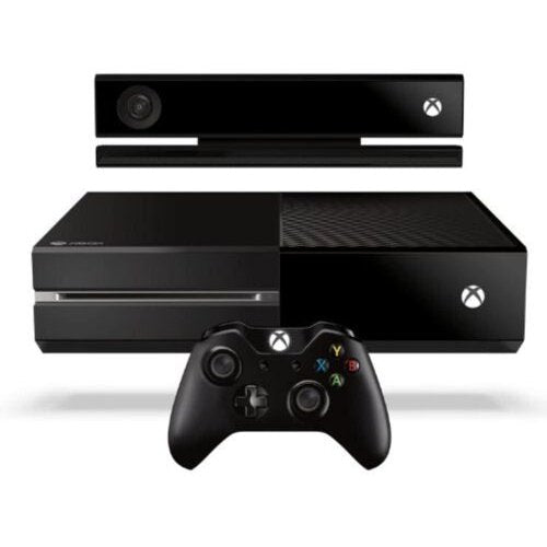 Microsoft Xbox One Console 500GB Black - Kinect Sensor Bar Bundle from 2P Gaming