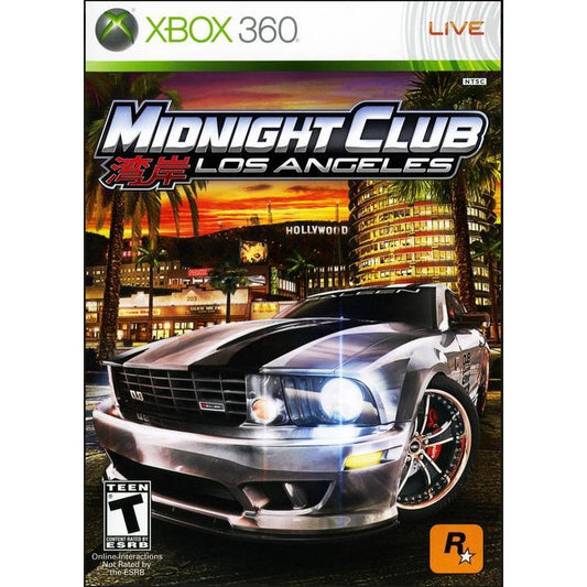 Midnight Club Los Angeles Microsoft Xbox 360 Game from 2P Gaming