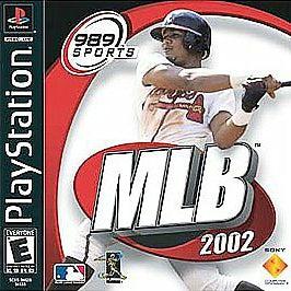 MLB 2002 PS1 PlayStation 1 Game from 2P Gaming
