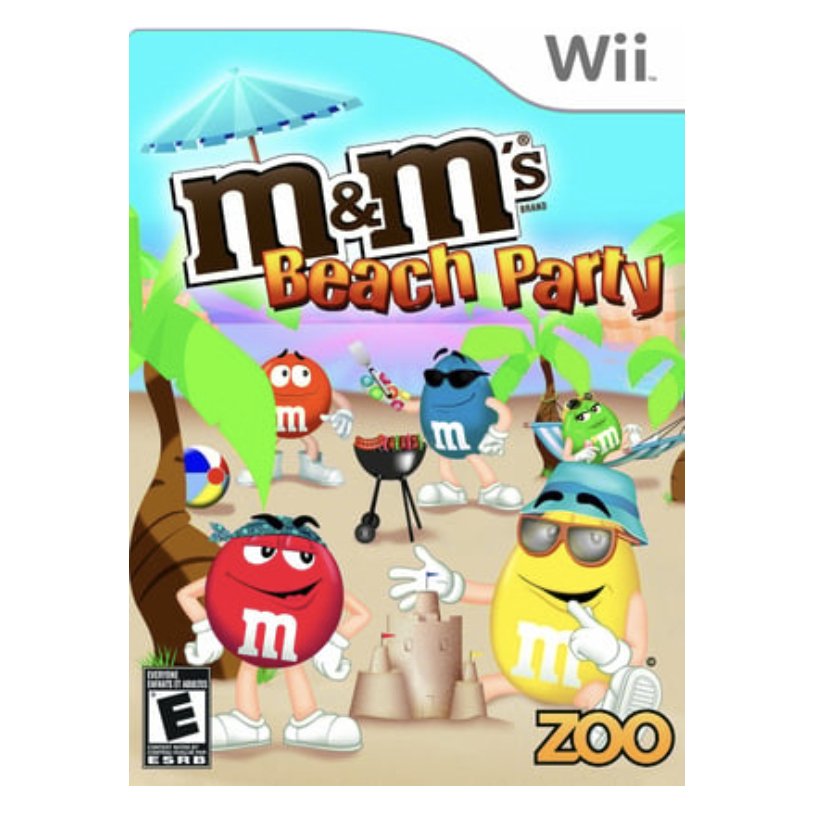 M&M's Beach Party Wii Game from 2P Gaming