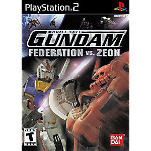 Mobile Suit Gundam Federation vs Zeon Sony PS2 PlayStation 2 Game from 2P Gaming