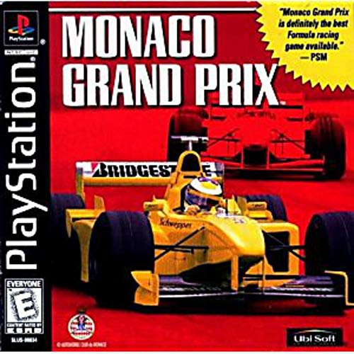 Monaco Grand Prix PlayStation 1 Game from 2P Gaming