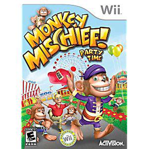Monkey Mischief Party Time Nintendo Wii Game from 2P Gaming