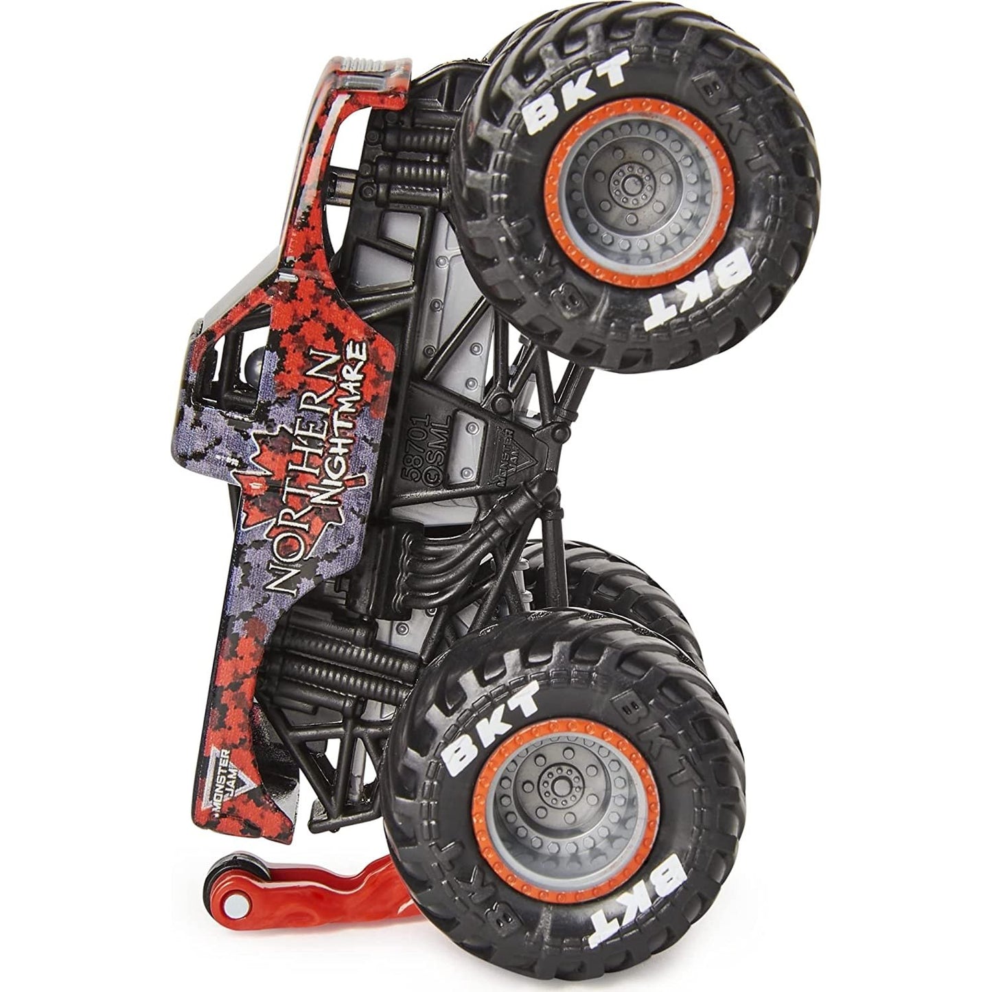 Monster Jam 2021 Spin Master 1:64 Diecast Monster Truck with Wheelie Bar: Legacy Trucks Northern Nightmare from 2P Gaming