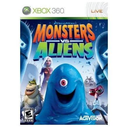 Monsters vs Aliens Xbox 360 Game from 2P Gaming