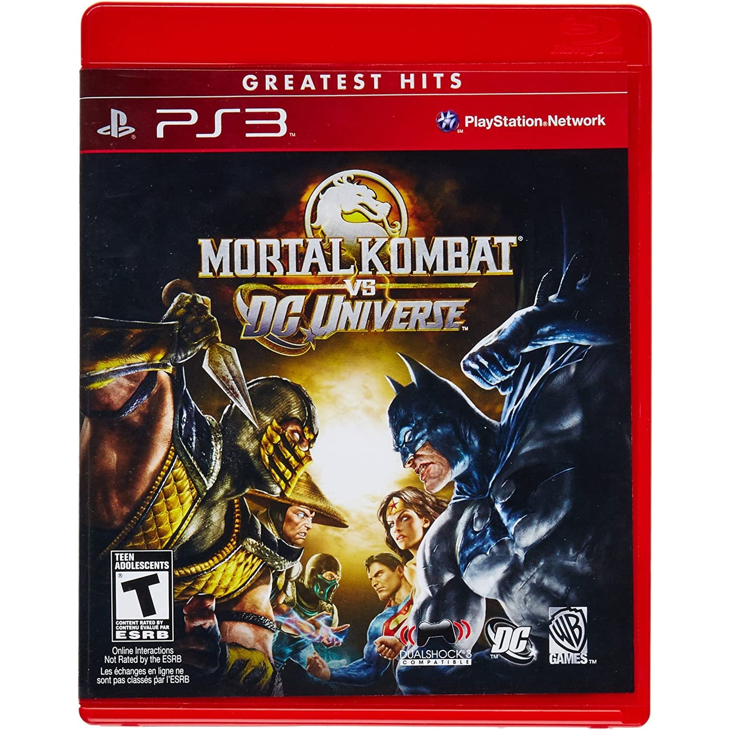 Mortal Kombat Vs. DC Universe Greatest Hits Sony PS3 PlayStation 3 Game from 2P Gaming