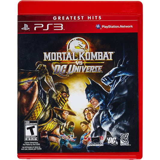 Mortal Kombat Vs. DC Universe Greatest Hits Sony PS3 PlayStation 3 Game from 2P Gaming