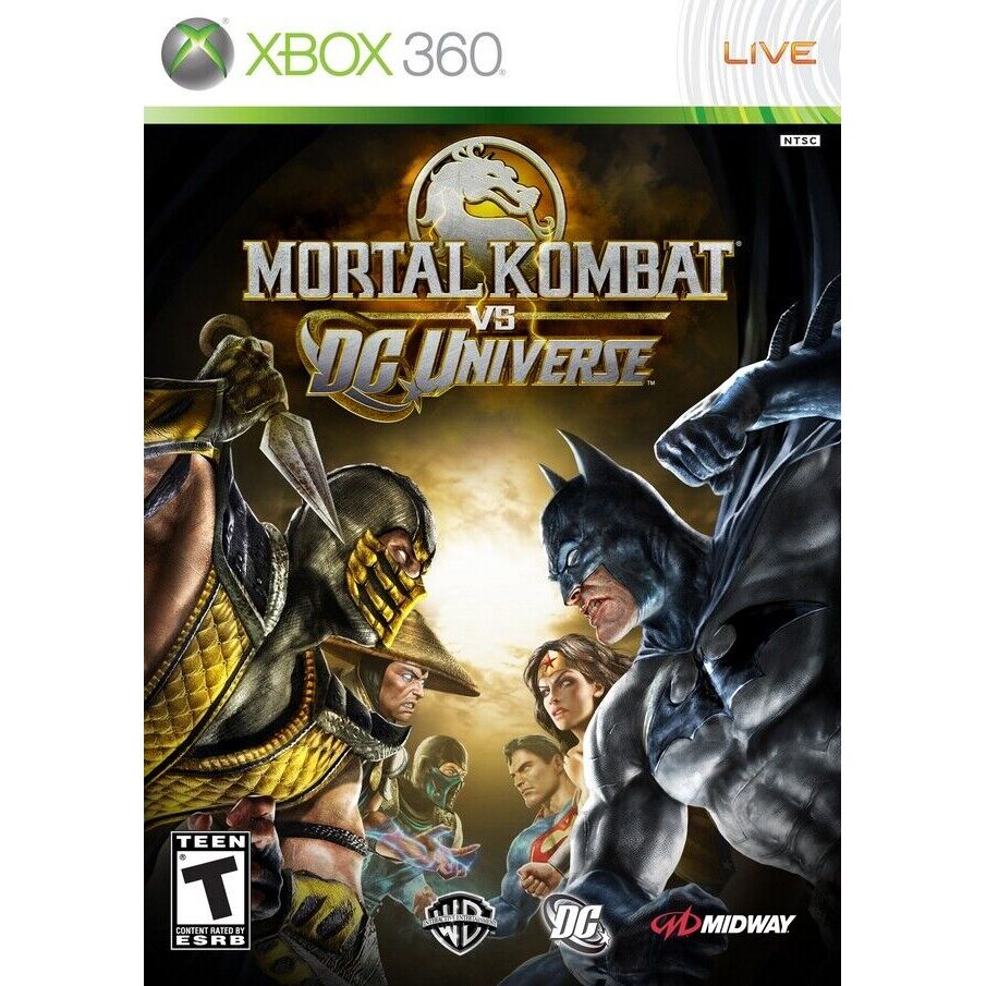 Mortal Kombat Vs DC Universe Xbox 360 Game from 2P Gaming
