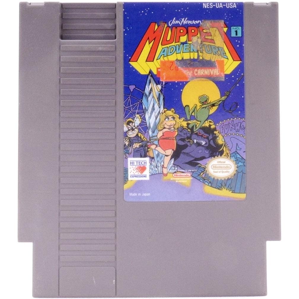 Muppet Adventure Chaos At The Carnival Nintendo NES Game from 2P Gaming