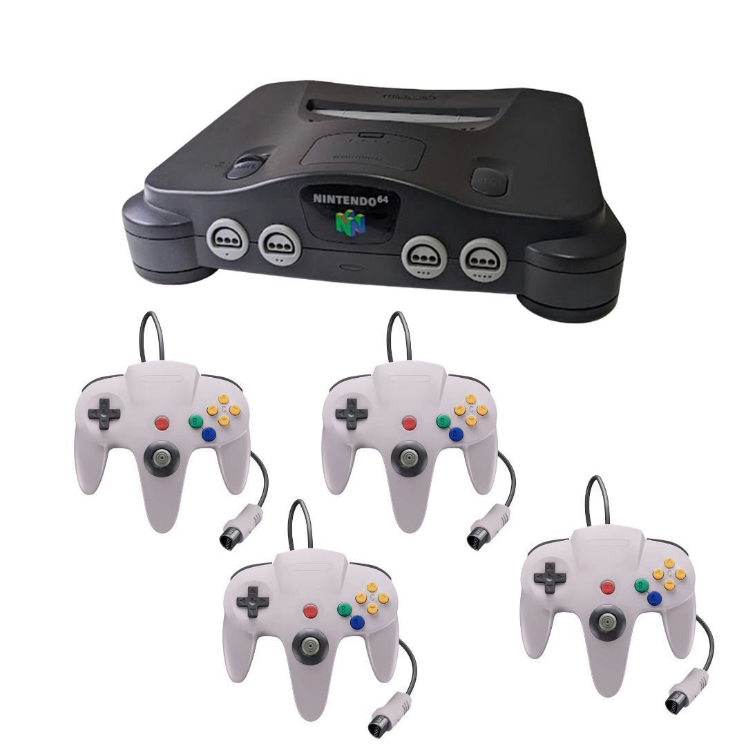 Purchases Nintendo 64 bundle