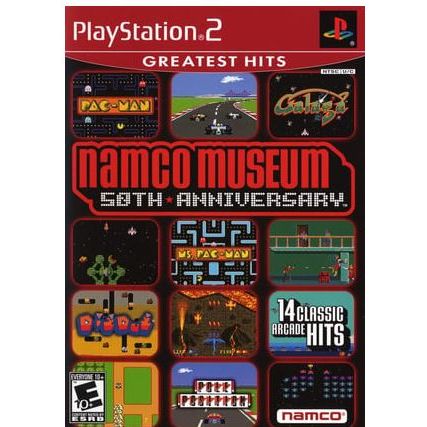 Namco Museum 50th Anniversary PlayStation 2 PS2 Game from 2P Gaming