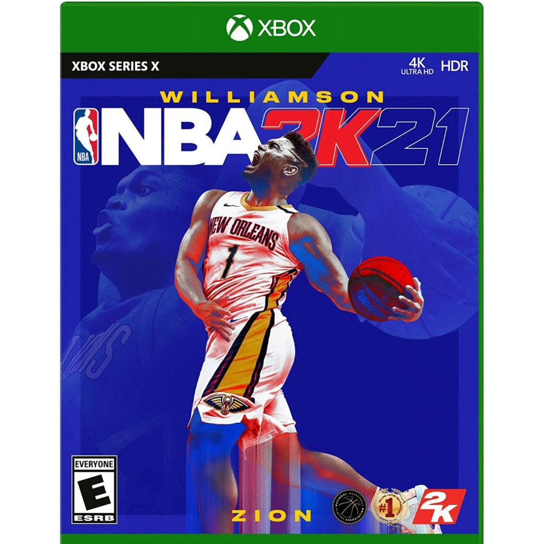 NBA 21 Zion Williamson Microsoft Xbox Series X Game from 2P Gaming