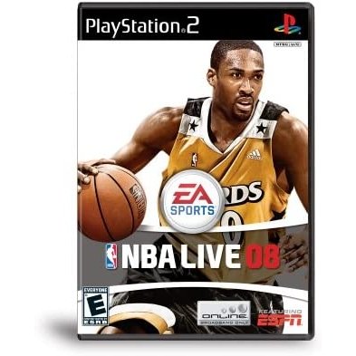 NBA Live 08 PS2 PlayStation 2 Game from 2P Gaming