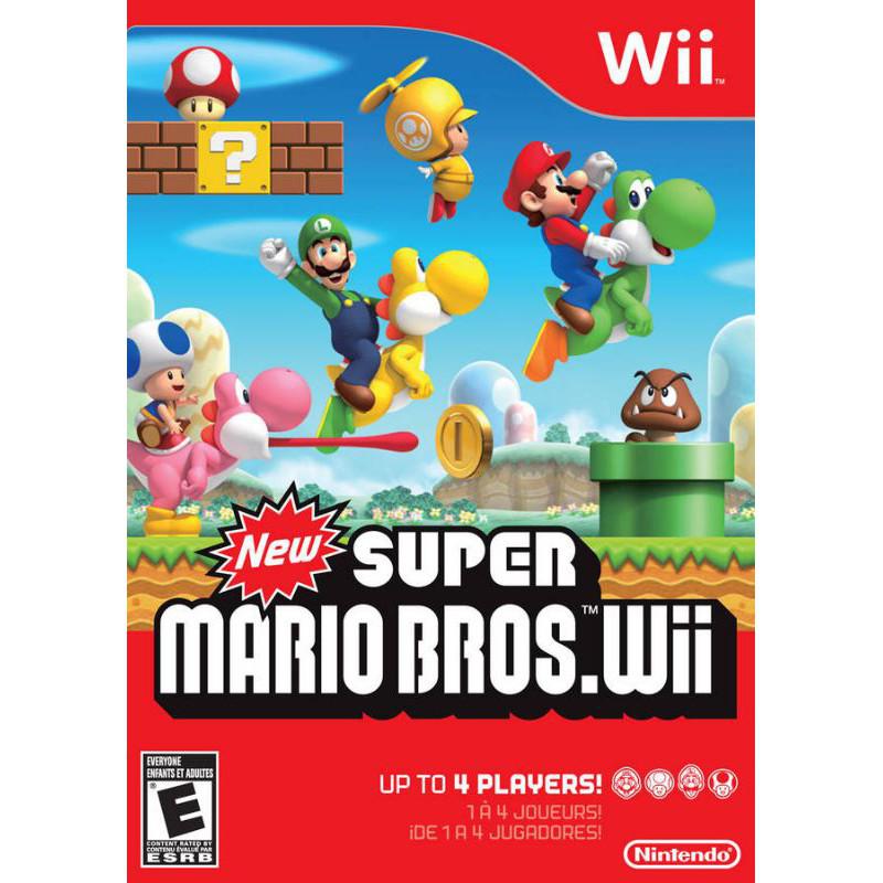 New Super Mario Bros Nintendo Wii Game from 2P Gaming
