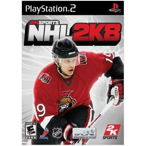 NHL 2K8 PlayStation 2 PS2 Game from 2P Gaming