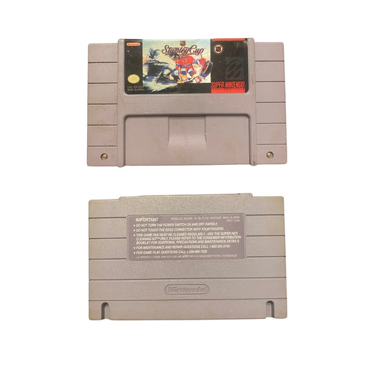 NHL Stanley Cup SNES Super Nintendo Game from 2P Gaming