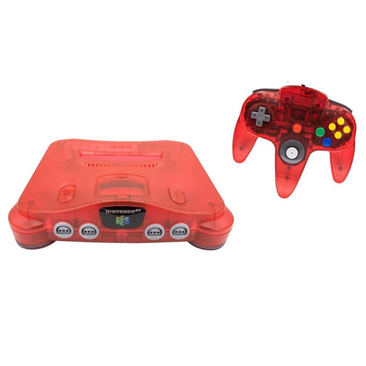Nintendo 64 N64 Console Watermelon Red from 2P Gaming