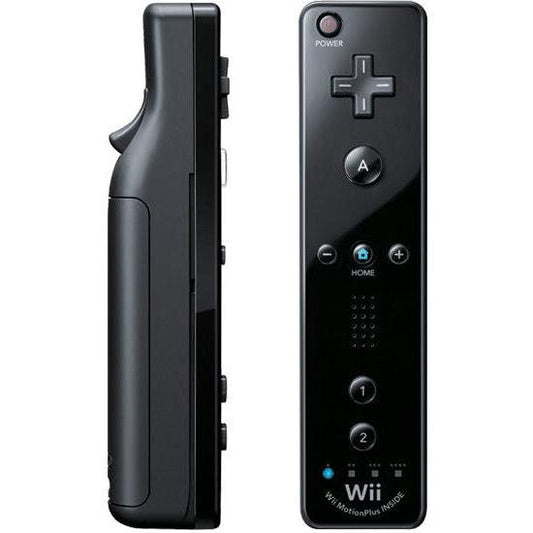 Nintendo Wii Motion Plus Remote Controller Black OEM from 2P Gaming
